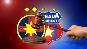 FRF este gata să o informeze pe UEFA despre ultima decizie a instanței în războiul FCSB - Steaua! Ce mesaj a transmis forul condus de Răzvan Burleanu