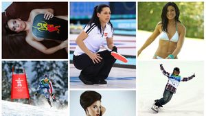 FOTO | Atunci când își dau jos costumul nu le mai recunoști. Cele mai sexy sportive care practică sporturile de iarnă