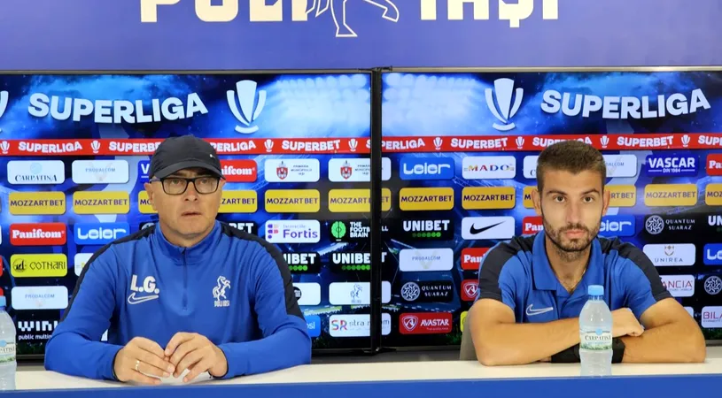 Marea dilemă a lui Leo Grozavu înainte de Poli Iași - FC Botoșani! Gazdele caută prima victorie în Copou din acest sezon: „E foarte important să legăm două victorii”