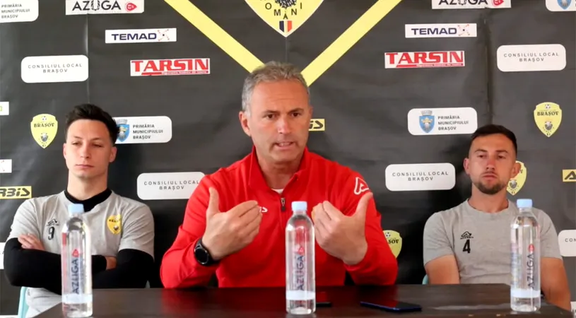 FC Brașov e pregătită de barajul cu Poli Timișoara. Călin Moldovan: ”E vorba de onoare, mândrie și bărbăție.” Jucătorul care nu mai intră în vederile antrenorului