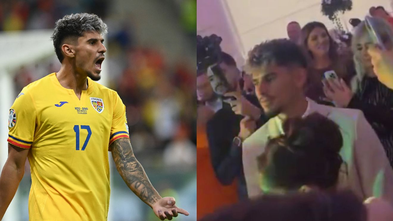 Florinel Coman a petrecut până în zorii zilei după ce a înscris în România - Andorra 4-0. Unde a fost surprins internaționalul român | FOTO