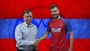 OFICIAL | Mihai Bălașa a semnat cu FCSB! Durata contractului, clauza imensă pusă de Becali, ce număr va purta și prima reacție: "Mi-am dorit foarte mult să ajung aici și sper să nu dezamăgesc"