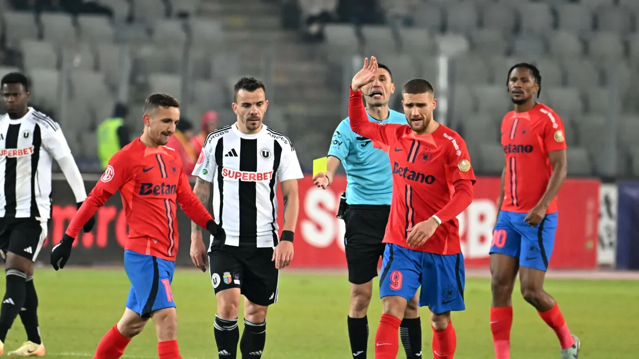 „Să jucăm cu Steaua și să avem arbitru de la București. Nu mi s-a mai întâmplat”. Dan Nistor a pus tunurile pe centralul meciului U Cluj - FCSB 1-2