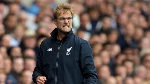 Reacția lui Jurgen Klopp după ce Liverpool a picat cu Borussia Dortmund, în sferturile Europa League