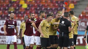 Rapid - FC Voluntari 0-1, în etapa a 10-a din Liga 1. Giuleștenii sunt în criză! A treia înfrângere consecutivă pe teren propriu