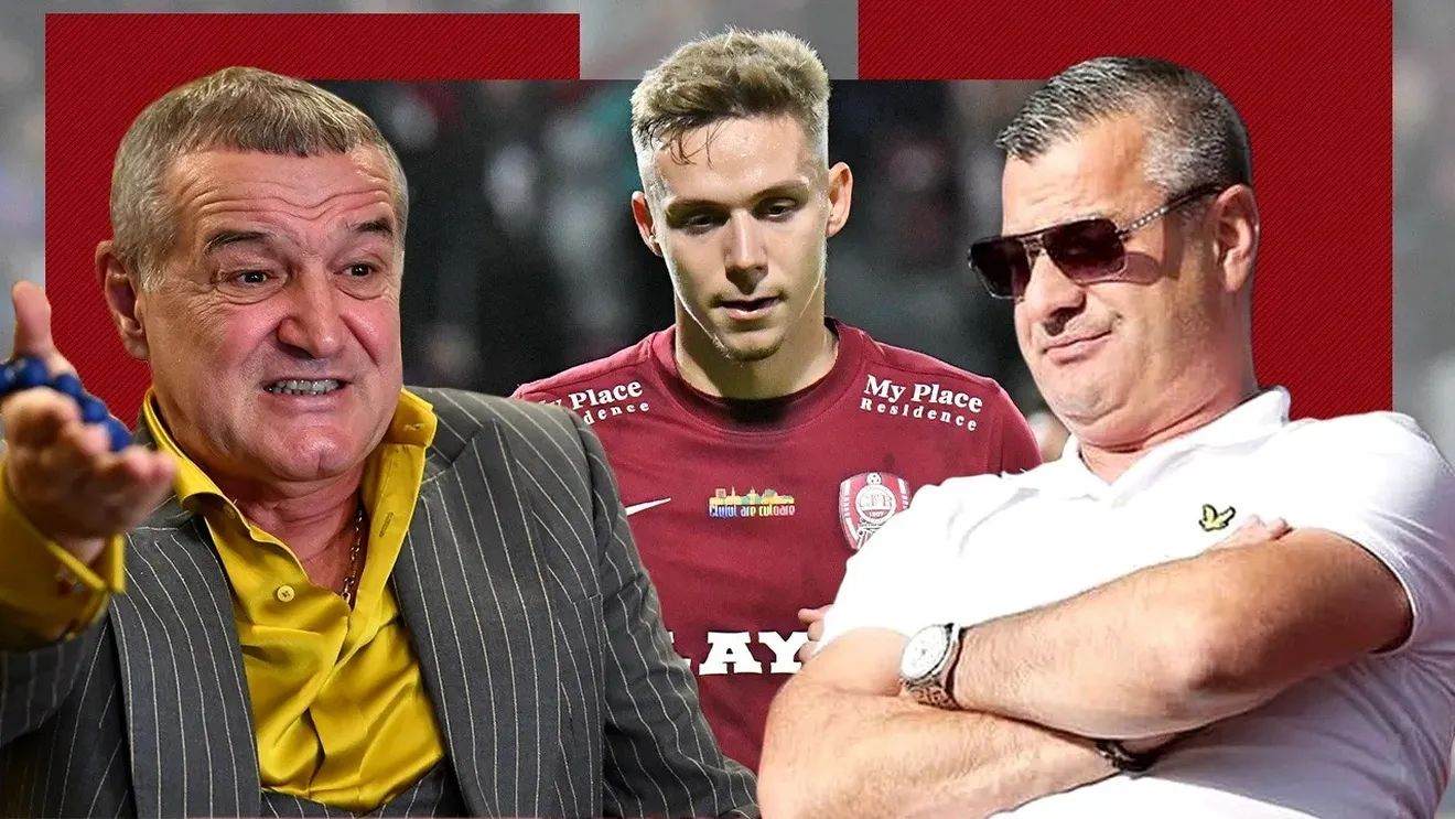 Varga a interzis transferul lui Louis Munteanu la FCSB, deși Gigi Becali a crezut că 99 la sută l-a rezolvat!