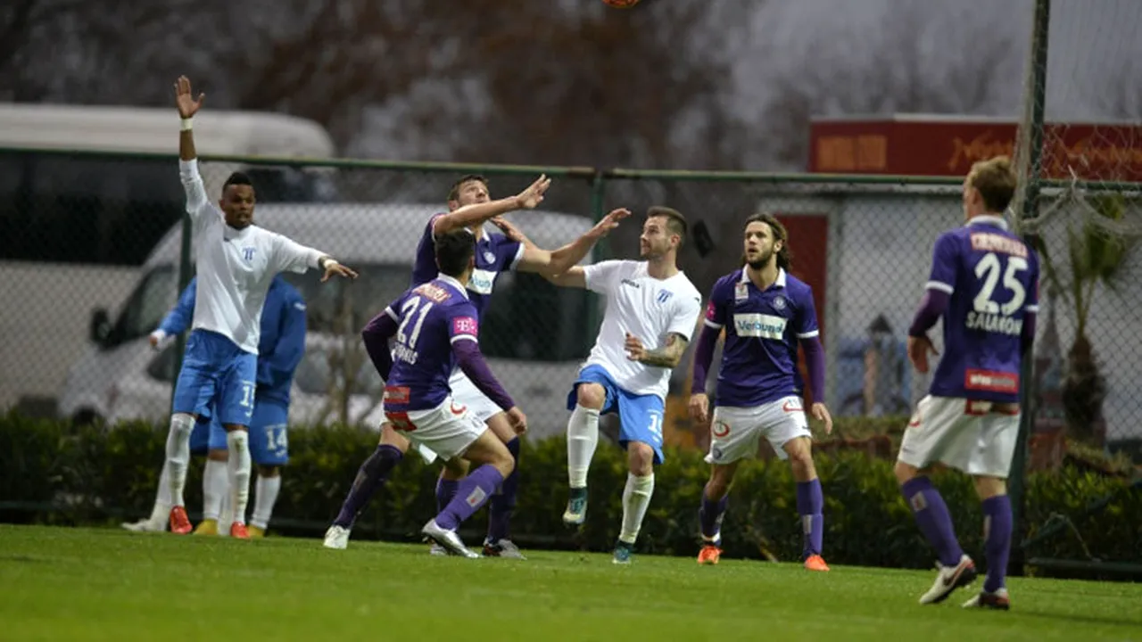 CSU Craiova - MTK Budapesta 2-0, în primul amical din cel de-al doilea stagiu de pregătire în Antalya. Ce echipă a folosit Daniel Mogoșanu