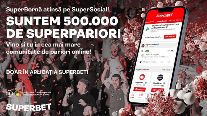 Vino să faci schimb de experiențe cu peste jumătate de milion de pariori!