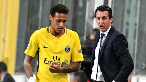 Unai Emery a anunțat cine-l va înlocui pe Neymar în meciul cu Real: 