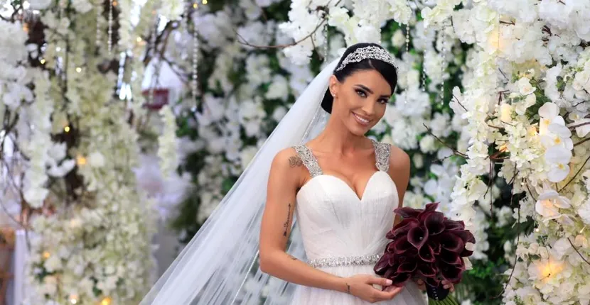 Adelina Pestrițu își scoate rochia de mireasă la licitație în scopuri caritabile