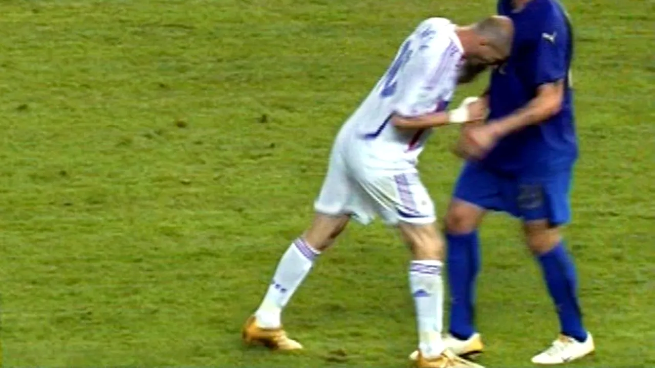 Materazzi are simțul umorului: l-a nominalizat pe Zidane pentru Ice Bucket Challenge