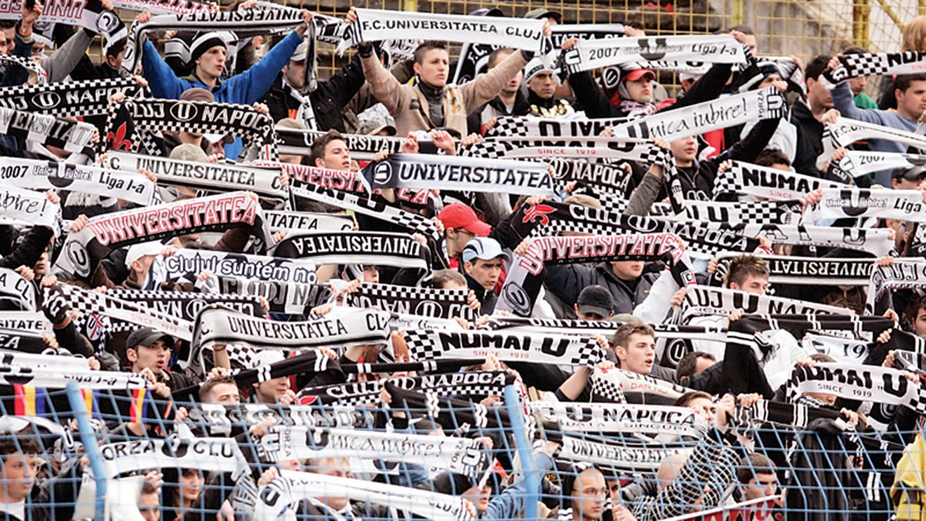 Suporterii lui "U" Cluj: „Jucați corect cu CFR!"