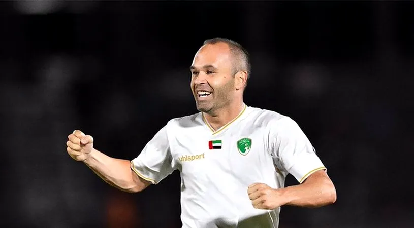 Andres Iniesta a intrat în istorie cu o performanță fabuloasă! Ce a reușit legendarul fotbalist spaniol