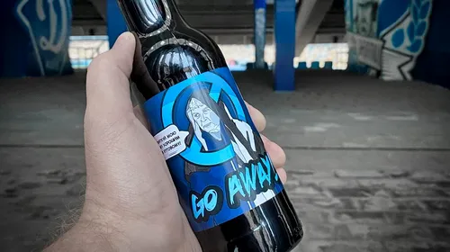 Fanii lui Dinamo Kiev au creat o bere specială pentru plecarea lui Mircea Lucescu: „Go away!”