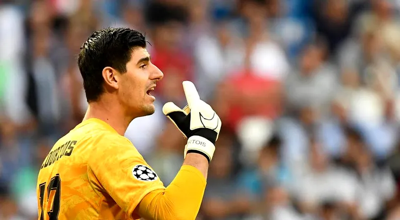 Real Madrid a făcut lumină în cazul lui Courtois. Ce s-a întâmplat cu portarul în timpul meciului cu Brugge: 