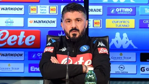 Gennaro Gattuso, înainte de Napoli - Barcelona: „Jucăm împotriva Barcelonei, nu doar împotriva lui Messi