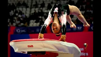 Sabrina Voinea ține gimnastica românească în viață. Două medalii la Campionatul European de la Rimini
