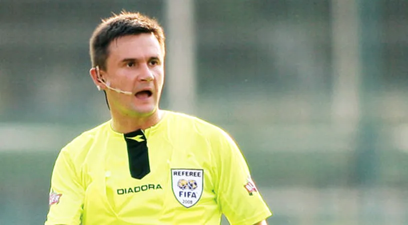 Cristian Balaj va arbitra partida** FC Timișoara - Steaua