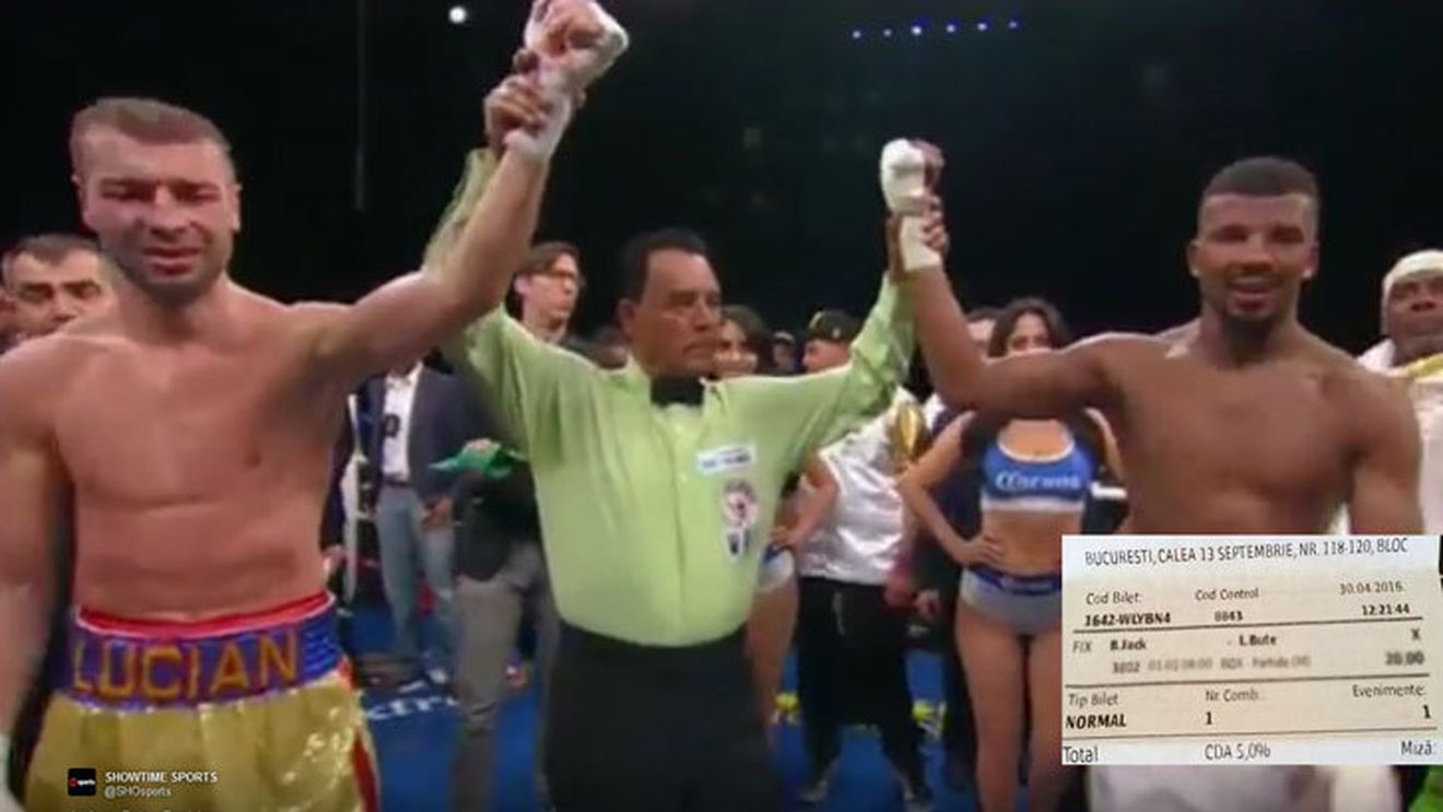 Ce cotă avea la pariuri egalul dintre Bute și Badou Jack! FOTO | Un român a "prins"-o pe bilet