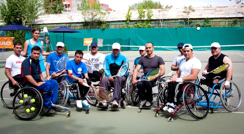 Primul Campionat Național de tenis în scaun cu rotile, găzduit de FRT