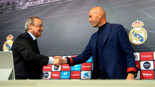 BREAKING NEWS | Atac-șoc al lui Zinedine Zidane la Florentino Perez, președintele lui Real Madrid: „Am vrut respect din partea lui! După o înfrângere, am citit că voi fi dat afară”