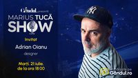 Marius Tucă Show începe marți, 21 iulie, de la ora 18.00, live pe Gândul. Invitat: Adrian Oianu