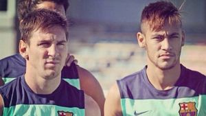 Neymar a postat o imagine de la primul antrenament în tricoul Barcei: "Visul meu a devenit realitate"