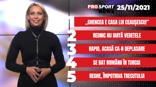 ProSport News | Cum l-a pus la punct Gigi Corsicanu pe Gigi Becali: „Ghencea nu e casa ta!”. Cele mai noi știri din sport | VIDEO