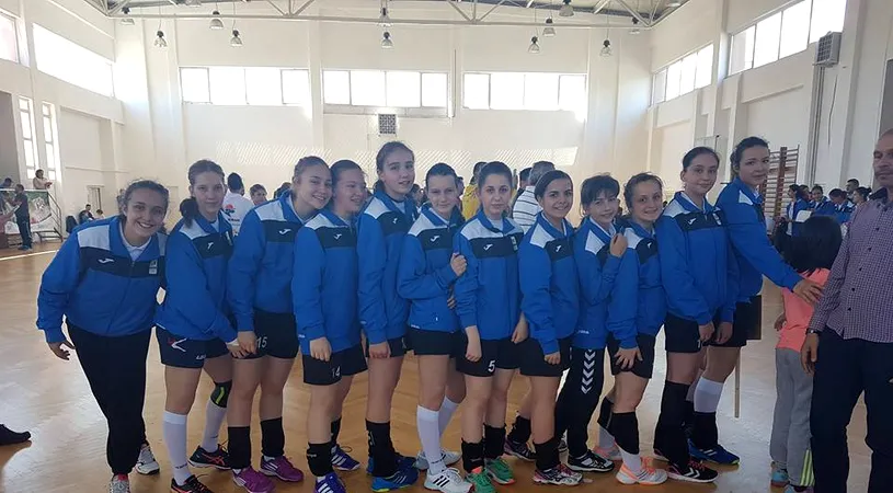 Echipa Colegiului Național Energetic Râmnicu Vâlcea a câștigat Campionatul Național al Olimpiadei Gimnaziilor la handbal feminin