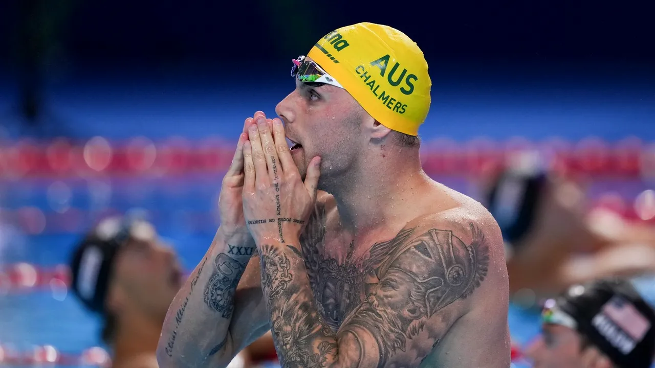 Kyle Chalmers a reușit un timp fantastic pe 100 de metri, dar nu a fost omologat, deși a luat aurul la 4×100 de metri liber la Singapore. E al doilea din istorie, după al lui Zhanle Pan și mai bun ca al lui David Popovici