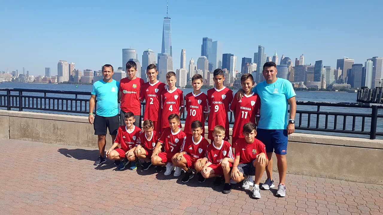 Luceafărul Cluj a reprezentat România la Danone Nations Cup din New York și a terminat pe locul 4