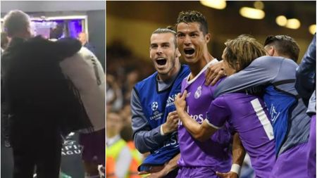 CR7 nu mișcă în fața lui :) VIDEO | Ronaldo "căpăcit" după victoria din finala Ligii! Omul din fotbal căruia portughezul încă îi spune "Boss"