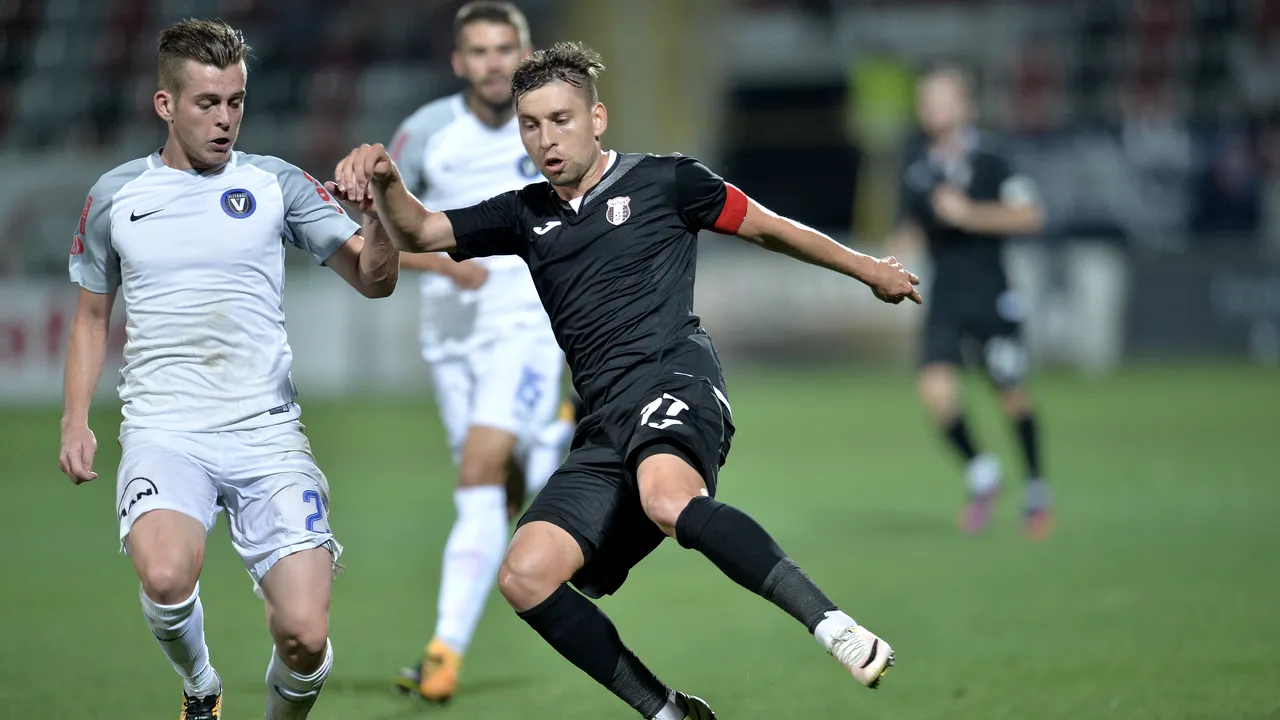 Viitorul - Astra 1-1. Primul pas greșit pentru echipa lui Mulțescu după trei victorii consecutive. Din ce în ce mai greu pentru Hagi să prindă Europa