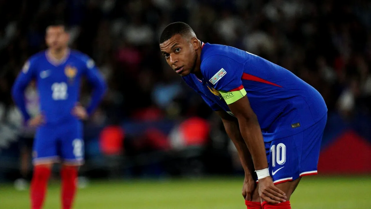 Kylian Mbappe a luat nota 3, după Franța - Italia 1-3. A fost desființat alături de colegii săi