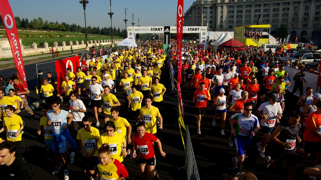 Sâmbătă și duminică are loc ediția a șasea a Raiffeisen Bank Bucharest International Marathon
