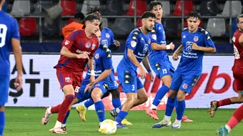 Nicolas Popescu a debutat la Steaua ca titular, în victoria cu AFC ASA Târgu Mureș: ”A fost un sentiment special să joc pe Ghencea. Știu că îmi lipsește ritmul”