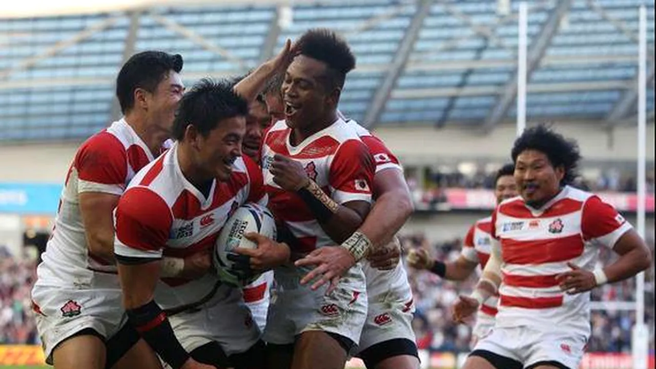 Una dintre cele mai mari surprize din istoria sportului: Japonia a învins Africa de Sud la Campionatul Mondial de Rugby!