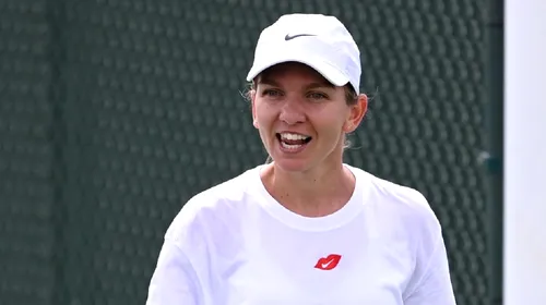 Magiciana Simona Halep! Execuție ireală din voleu, printre picioare, reușită la antrenamentul de la Indian Wells | VIDEO