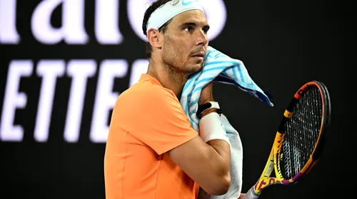 Alarmă printre fanii lui Rafael Nadal! Spaniolul s-a retras de la un turneu important și a făcut anunțul: „Nu sunt pregătit!”