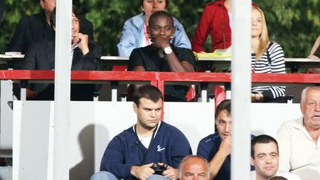 Ze Kalanga a fost prezent în tribune