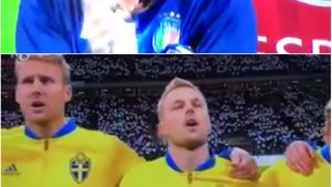 Imnul Suediei a fost fluierat de 70.000 de italieni pe San Siro, iar Buffon a reacționat imediat. Gestul neașteptat surprins de camerele TV | VIDEO