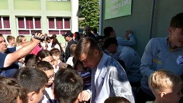 FC Argeș a început campania de promovare în școlile din Pitești!