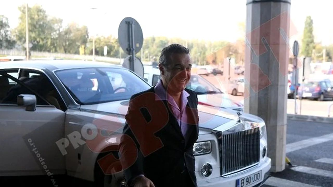 Becali a cumparat Rolls Royce-ul de la un om de afaceri din Mureș