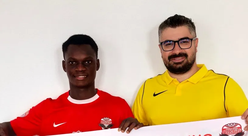 Amin Ziblim a dat lovitura, chiar dacă a retrogradat cu AFC Câmpulung Muscel în Liga 3! Africanul a semnat în SuperLiga României