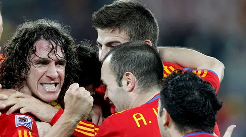 VIDEO/ **Puyol și Xavi au debutat la națională contra Olandei! După 10 ani, vor revanșa!