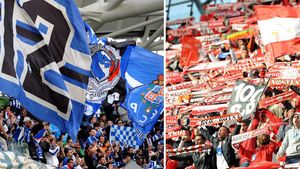 FOTO** Atmosferă fantastică la Dublin, în finala Europa League