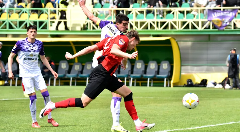 Csikszereda, copleșită de miza obținerii promovării matematice în SuperLigă! S-a ”prezentat lamentabil” contra CFC Argeș, a suferit cel mai drastic eșec în acest sezon și și-a amânat îndeplinirea obiectivului