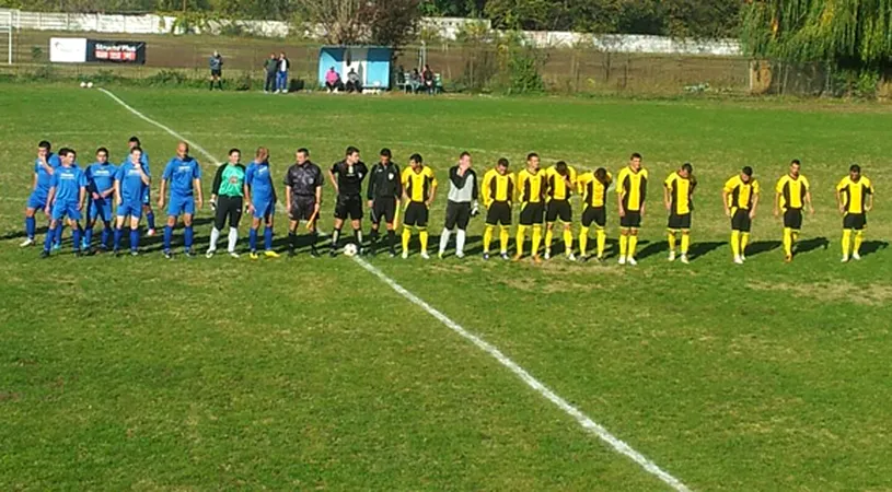 Victoria Traian s-a retras de pe teren la Chiscani** la scorul de 3-2 pentru gazde