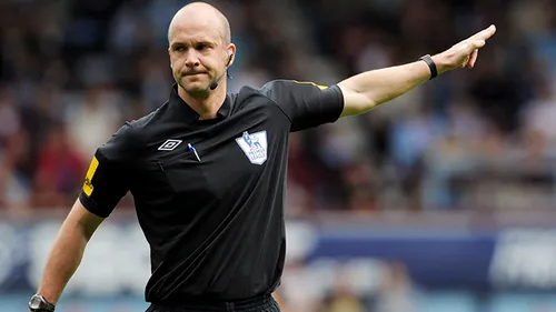 Anthony Taylor va arbitra meciul România - Muntenegru, în preliminariile Campionatului Mondial 2018