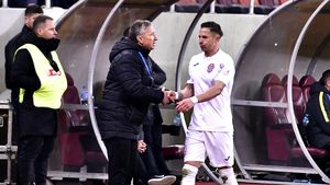 Ciprian Deac, explicații după momentul tensionat dintre el și Dan Petrescu. „Am fost supărat că nu mai rămâneam pe teren!”